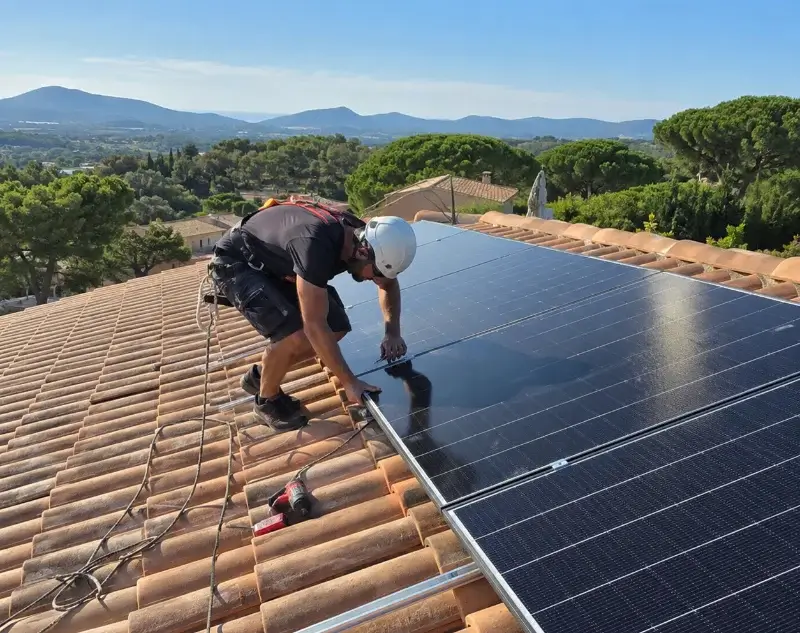 Installateur panneaux solaires Longaulnay — pose photovoltaïque sur toiture