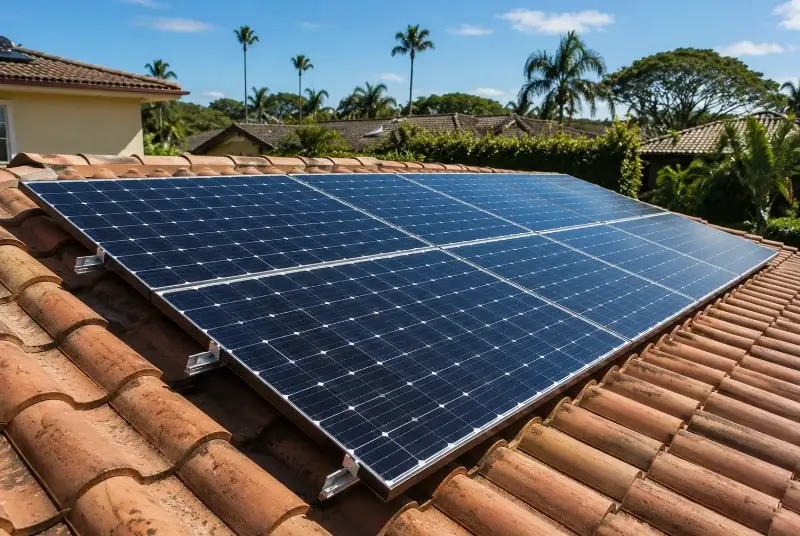 Installation de panneaux solaires à Longaulnay